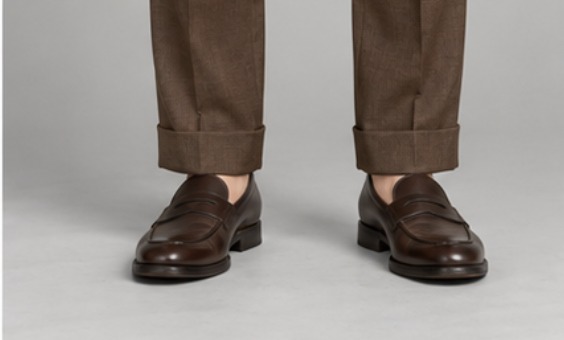 Single Turn-Up (5 cm) trouser finish