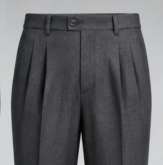 Double Pleat trouser front